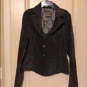 Kenar Suede Military style jacket